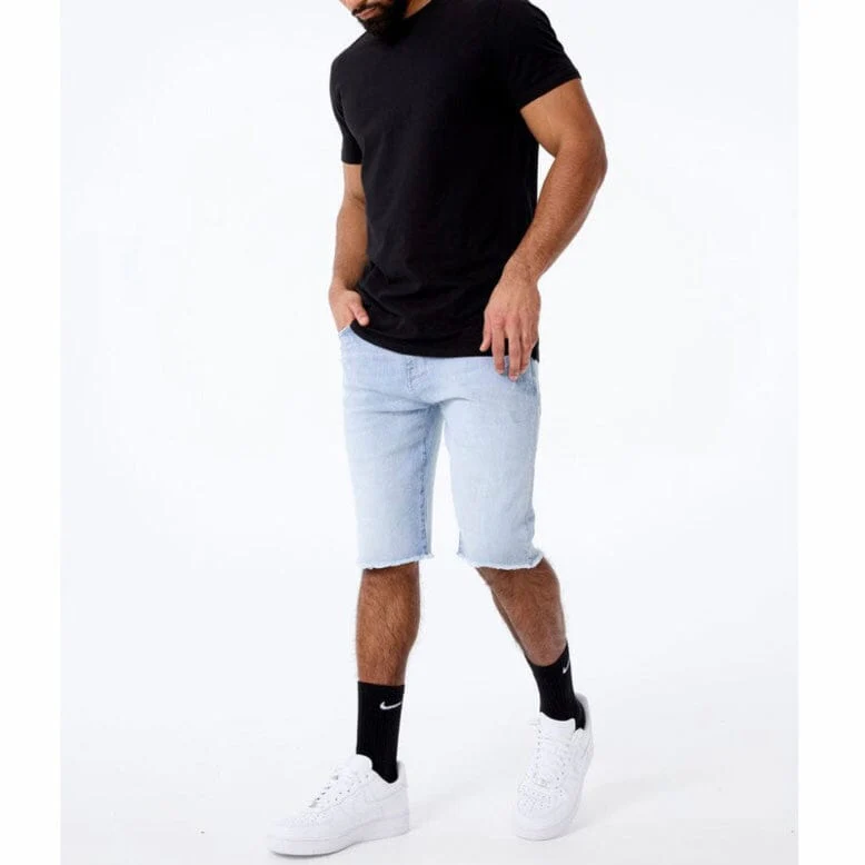 Jordan Craig OG Madison Denim Shorts (Sky Blue) J3201S - Image 2