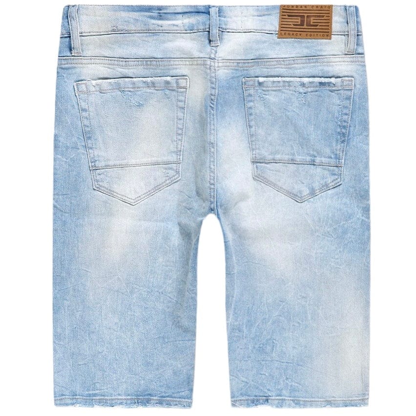 Jordan Craig Og Madison Denim Shorts (Sky Blue) J3206S - Image 3