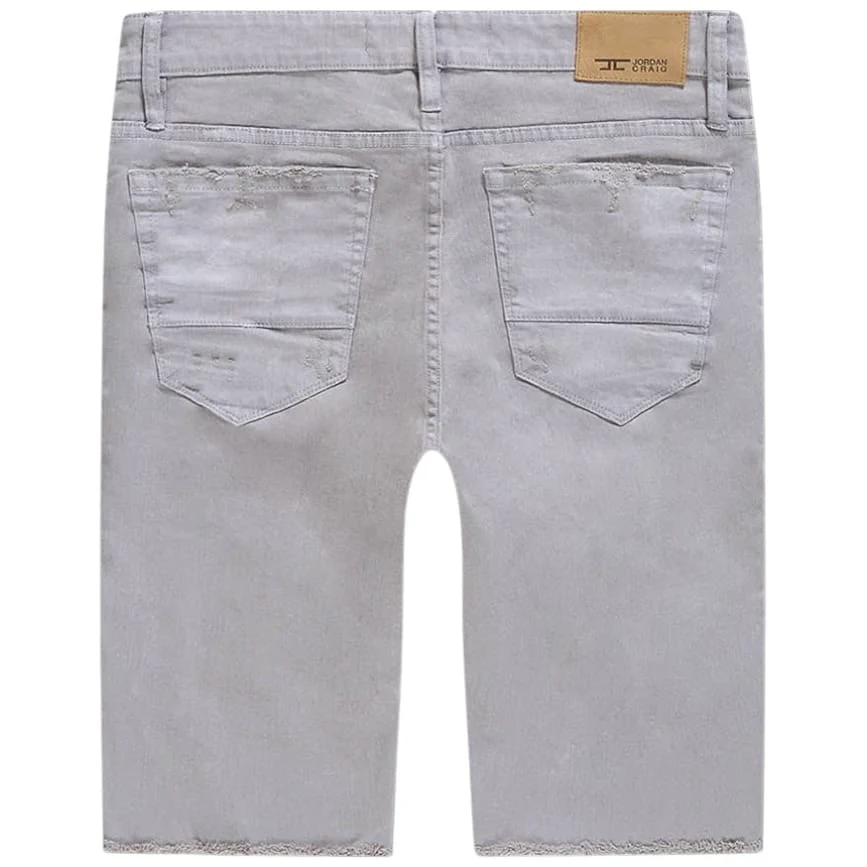 Jordan Craig Og Tulsa Twill Shorts (Light Grey) J3225S - Image 3