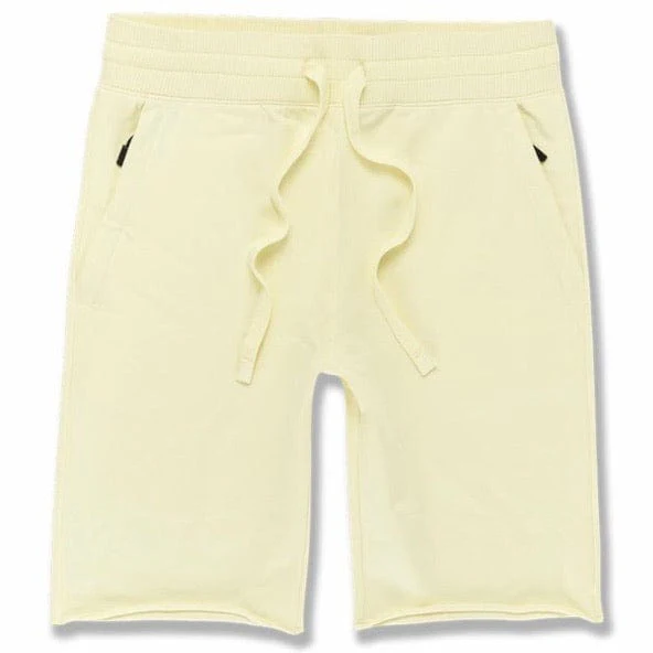 Jordan Craig Palma French Terry Shorts (Pale Yellow) 8350S