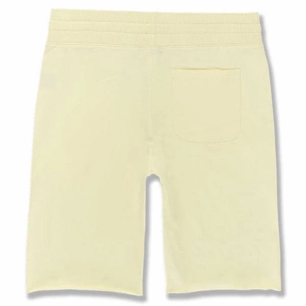 Jordan Craig Palma French Terry Shorts (Pale Yellow) 8350S - Image 2