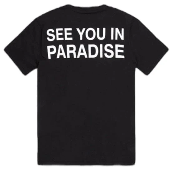 Jordan Craig Paradise T Shirt (Black) 2565A - Image 2