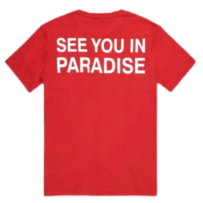 Jordan Craig Paradise T Shirt (Red) 2565A - Image 2