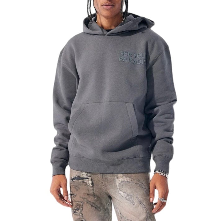 Jordan Craig Paradise Tonal Pullover Hoodie (Charcoal) 8550H - Image 3
