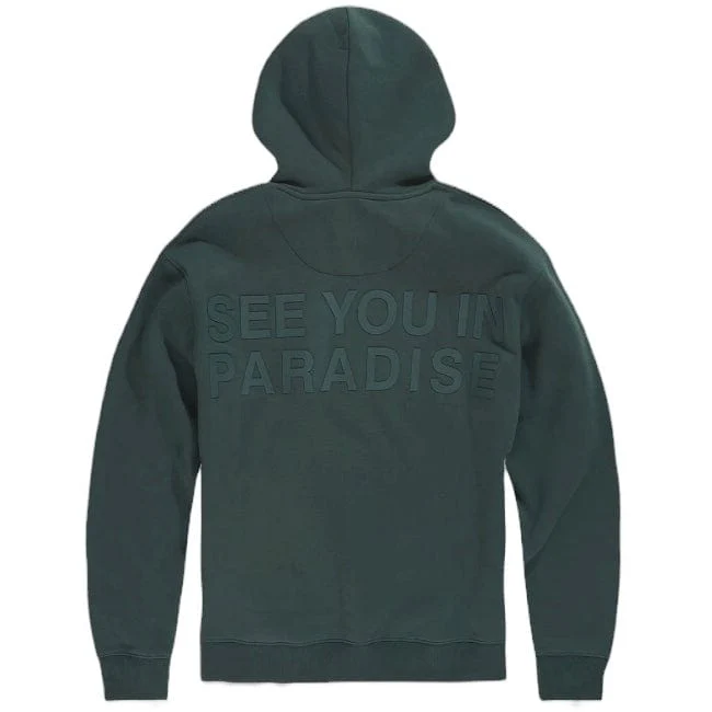 Jordan Craig Paradise Tonal Pullover Hoodie (Hunter Green) 8862H - Image 2