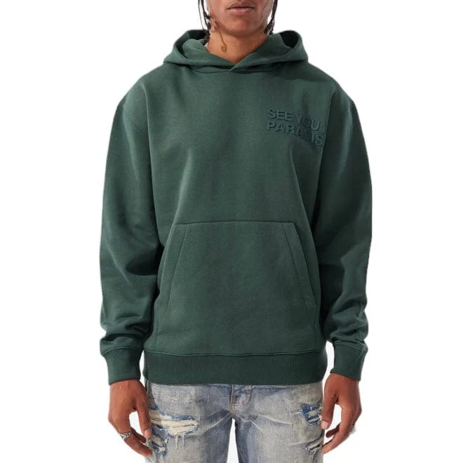 Jordan Craig Paradise Tonal Pullover Hoodie (Hunter Green) 8862H - Image 3