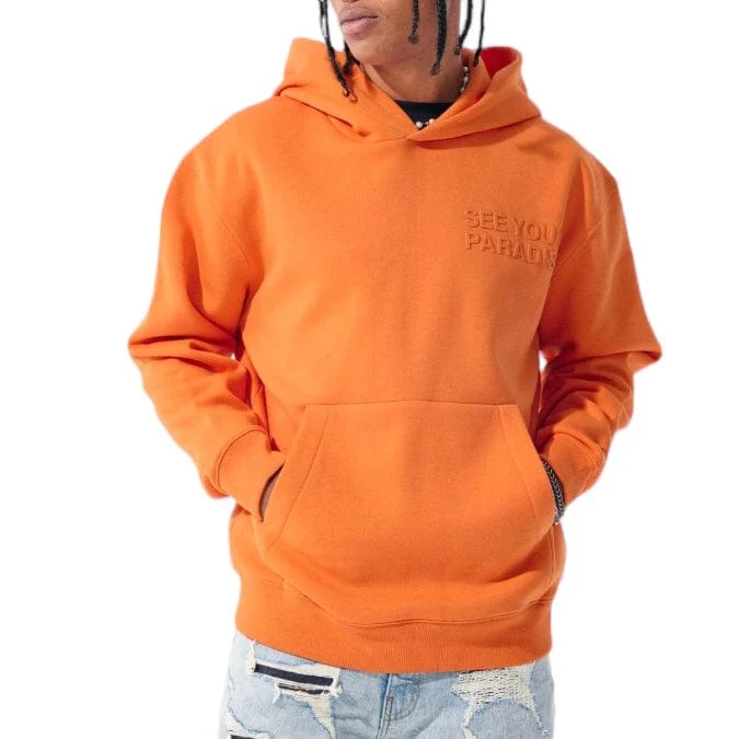 Jordan Craig Paradise Tonal Pullover Hoodie (Orange) 8550H - Image 3
