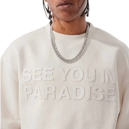 Jordan Craig Paradise Tonal Sweatshirt (Bone)  8829T - Image 3