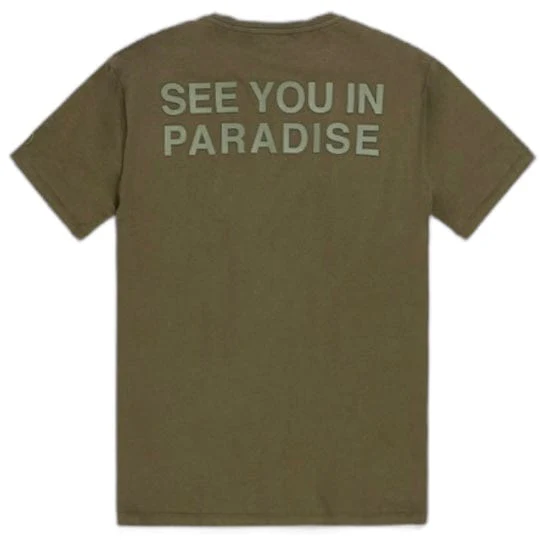 Jordan Craig Paradise Tonal T Shirt (Olive) 9151A - Image 2