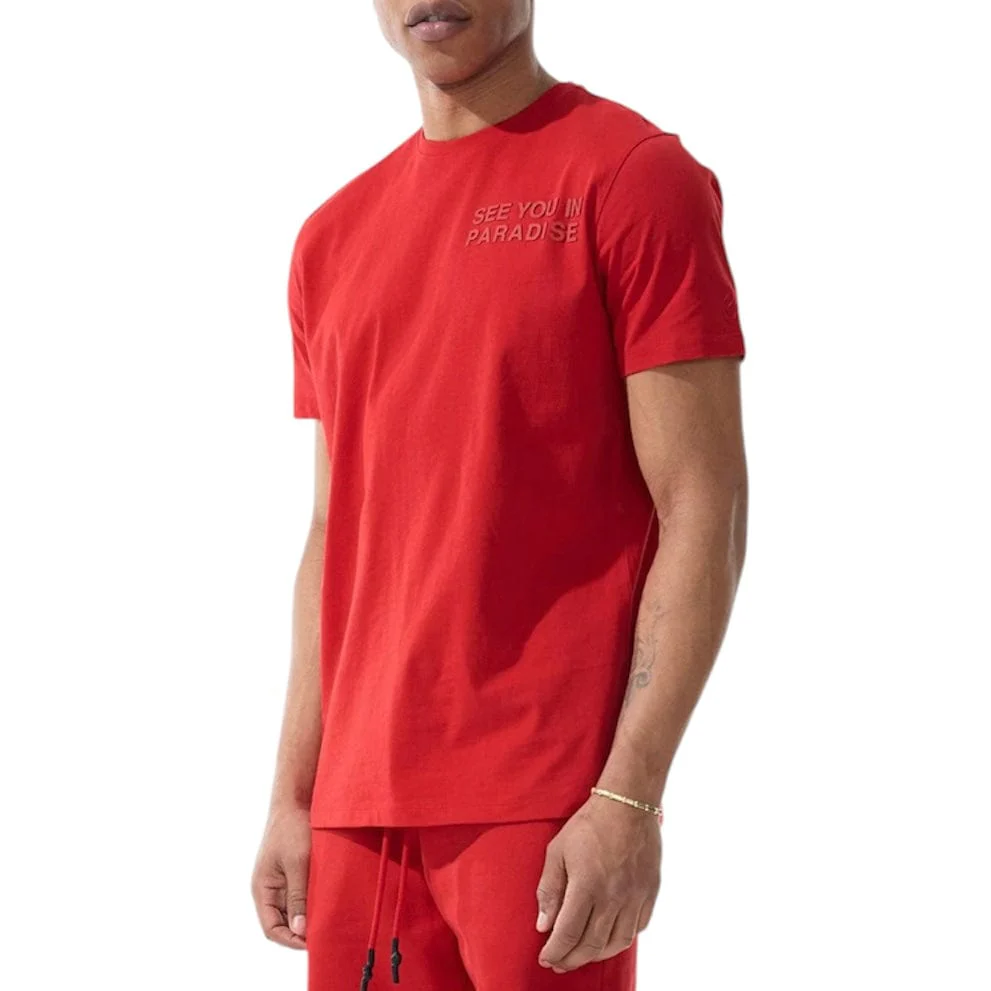 Jordan Craig Paradise Tonal T Shirt (Red) 9151A