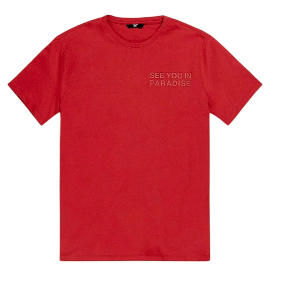Jordan Craig Paradise Tonal T Shirt (Red) 9151A - Image 2