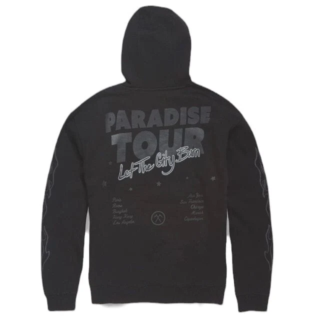 Jordan Craig Paradise Tour Pullover Hoodie (Noir) 8241H - Image 5