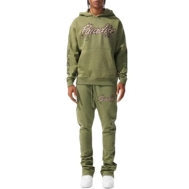 Jordan Craig Paradise Tour Pullover Hoodie (Sage) 8241H - Image 2