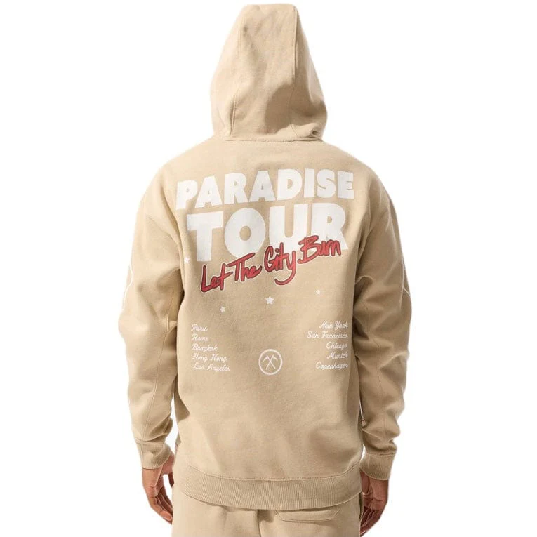 Jordan Craig Paradise Tour Pullover Hoodie (Sand) 8241H - Image 2