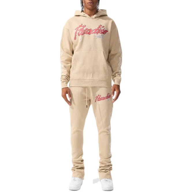 Jordan Craig Paradise Tour Pullover Hoodie (Sand) 8241H - Image 3