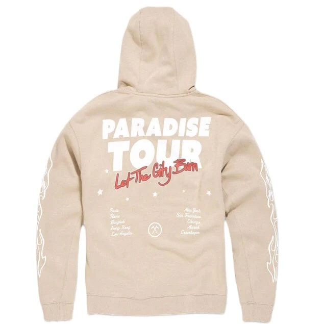 Jordan Craig Paradise Tour Pullover Hoodie (Sand) 8241H - Image 5