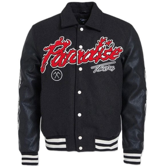 Jordan Craig Paradise Tour Varsity Jacket (Black) 91632 - Image 6