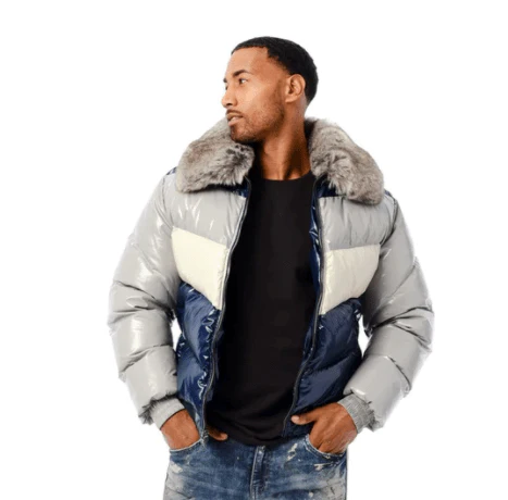 Jordan Craig Puffer Jacket (London Blue) 91505