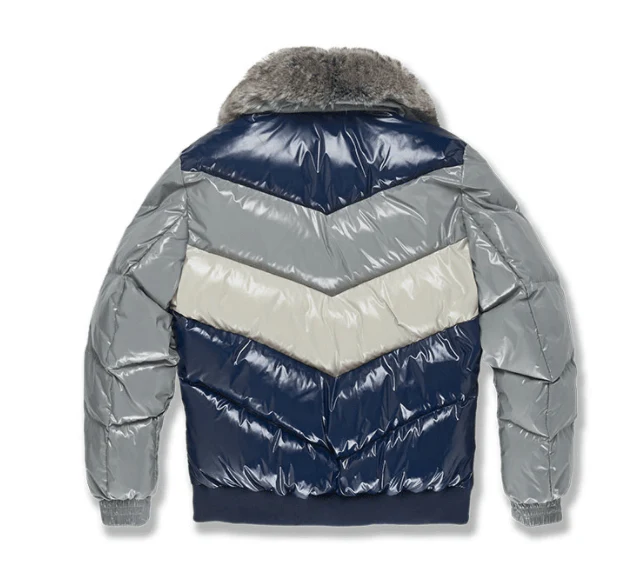 Jordan Craig Puffer Jacket (London Blue) 91505 - Image 4