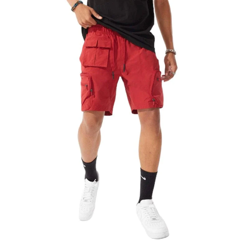 Jordan Craig Retro Altitude Cargo Shorts (Red) - Image 3