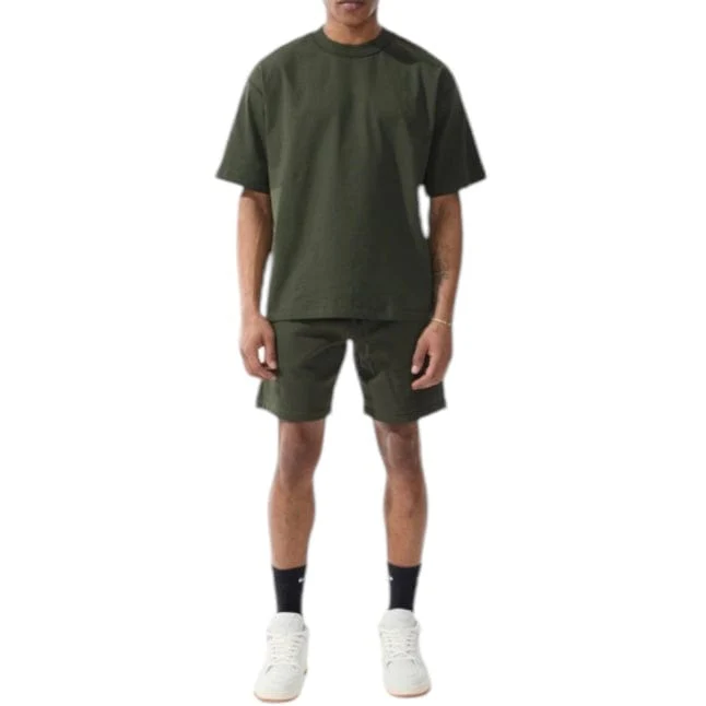 Jordan Craig Retro Burbank Shorts (Army Green) 9152S - Image 2