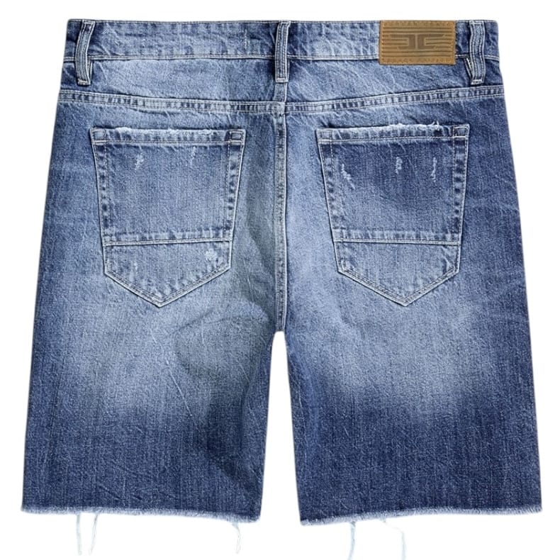 Jordan Craig Retro Infantry Denim Shorts (Aged Wash) J3224S - Image 4