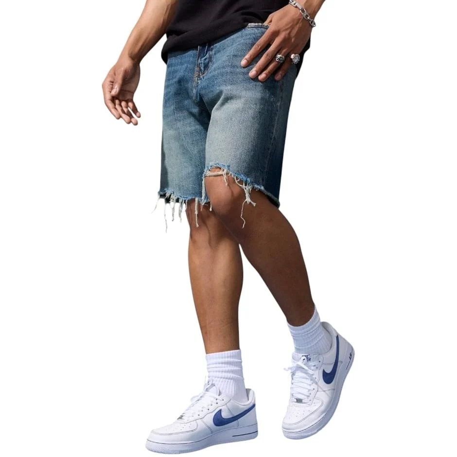 Jordan Craig Retro Infantry Denim Shorts (Vintage) J3224S - Image 2
