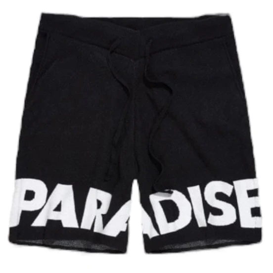 Jordan Craig Retro Paradise Knit Shorts (Black) 2565S