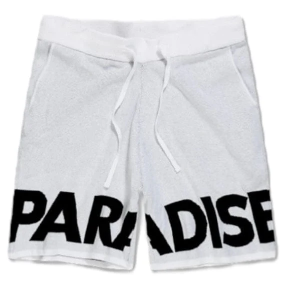 Jordan Craig Retro Paradise Knit Shorts (Ivory) 2565S - Image 2