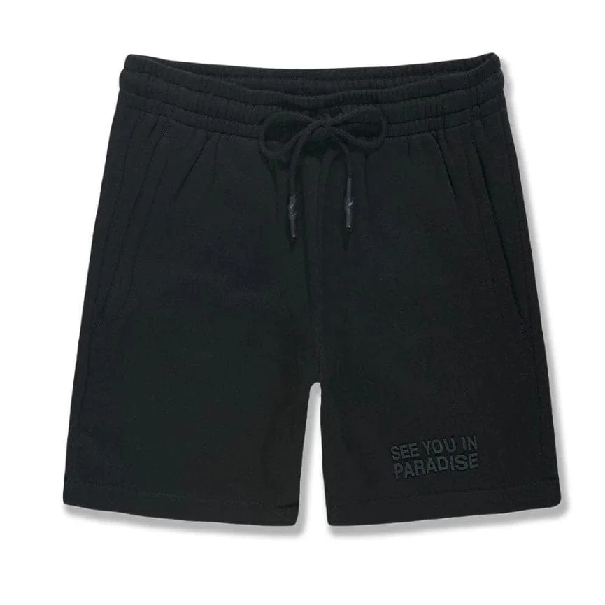 Jordan Craig Retro Paradise Tonal Shorts (Black) 9151S