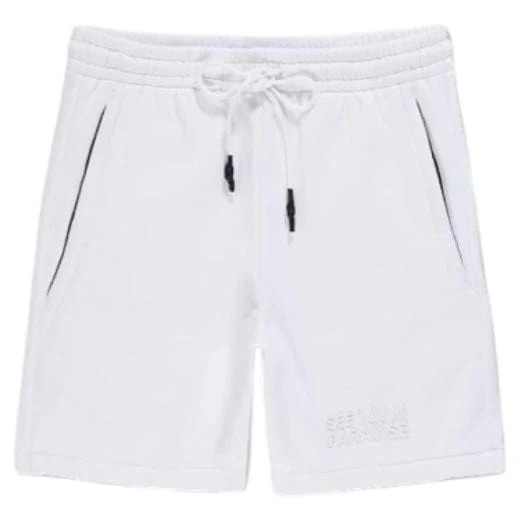 Jordan Craig Retro Paradise Tonal Shorts (White) 9151S