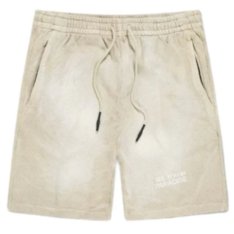 Jordan Craig Retro Paradise Washed Shorts (Khaki) 9117S - Image 2