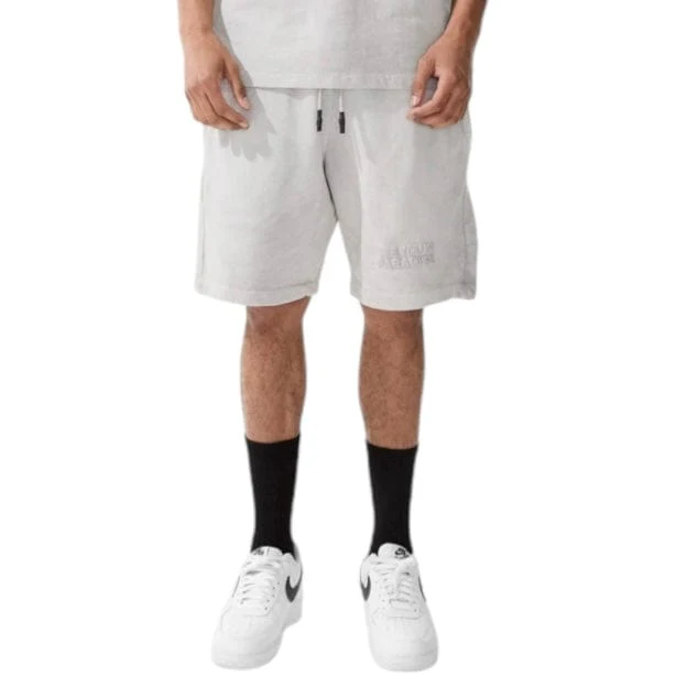 Jordan Craig Retro Paradise Washed Shorts (Light Grey) 9117S