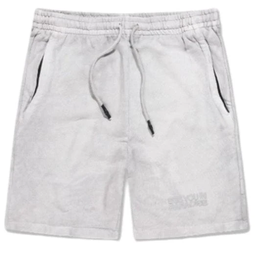 Jordan Craig Retro Paradise Washed Shorts (Light Grey) 9117S - Image 2