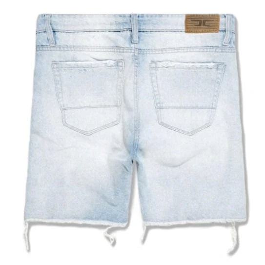 Jordan Craig Retro Riverside Denim Shorts (Iced White) J3218S - Image 3