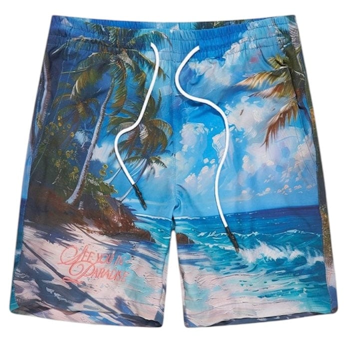 Jordan Craig Retro Wanderlust Party Short & Shirt Set (Clearwater) 2060-2060S - Image 7