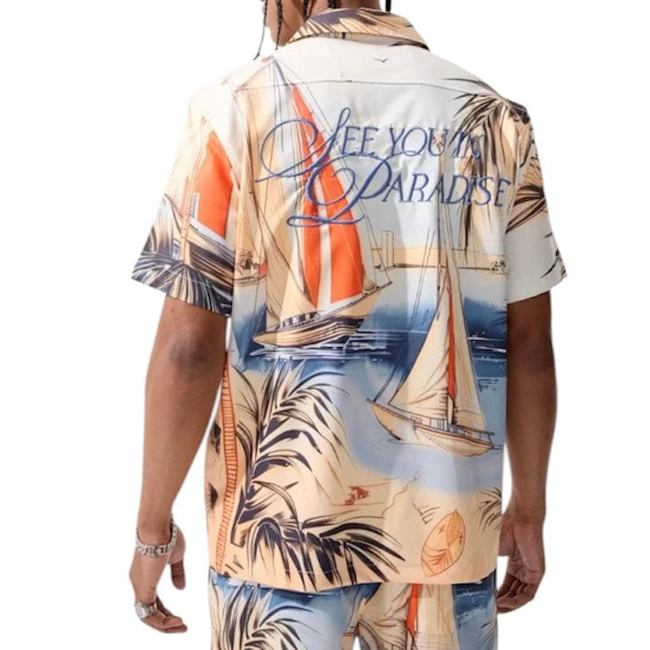 Jordan Craig Retro Wanderlust Party Short & Shirt Set (Lauderdale) 2060-2060S - Image 3