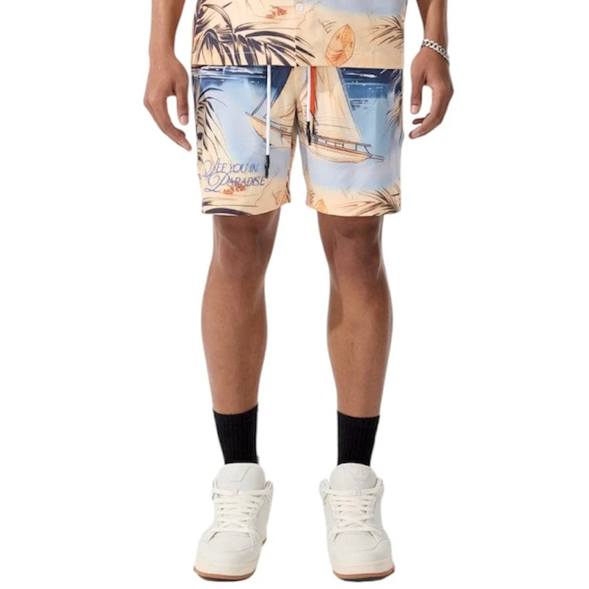 Jordan Craig Retro Wanderlust Party Short & Shirt Set (Lauderdale) 2060-2060S - Image 4