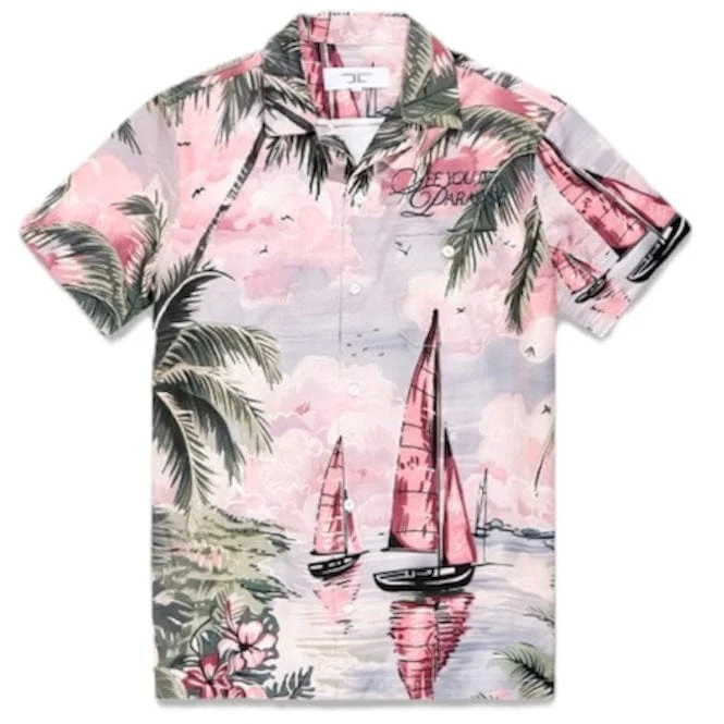 Jordan Craig Retro Wanderlust Party Short & Shirt Set (Palm Beach) 2060-2060S - Image 5