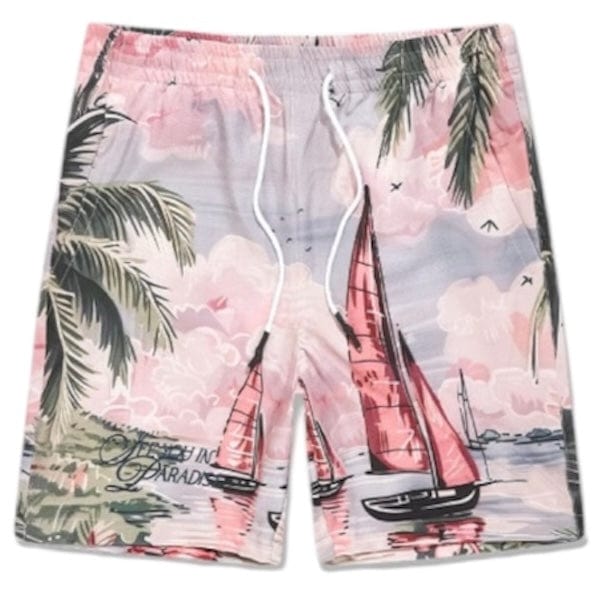 Jordan Craig Retro Wanderlust Party Short & Shirt Set (Palm Beach) 2060-2060S - Image 7