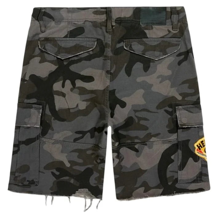 Jordan Craig Retro War Angel Cargo Shorts (Black Camo) JB4437C - Image 5