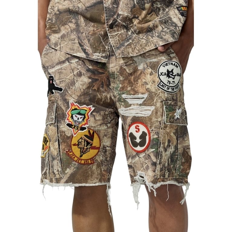 Jordan Craig Retro War Angel Cargo Shorts (Hunter Camo) JB4437C - Image 3