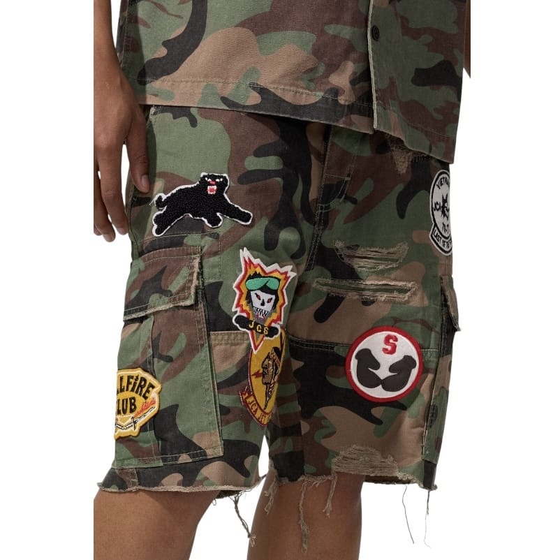 Jordan Craig Retro War Angel Cargo Shorts (Vintage Camo) JB4437C - Image 3