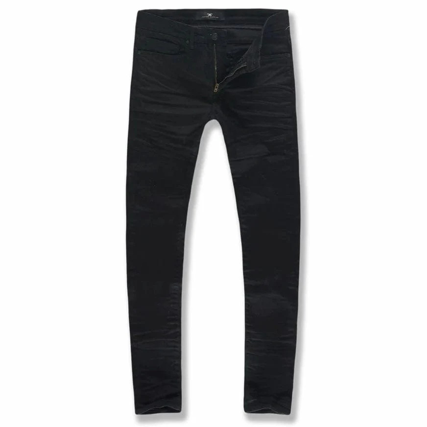 Jordan Craig Ross Aced Crinkled Denim (Jet Black) JR1096A