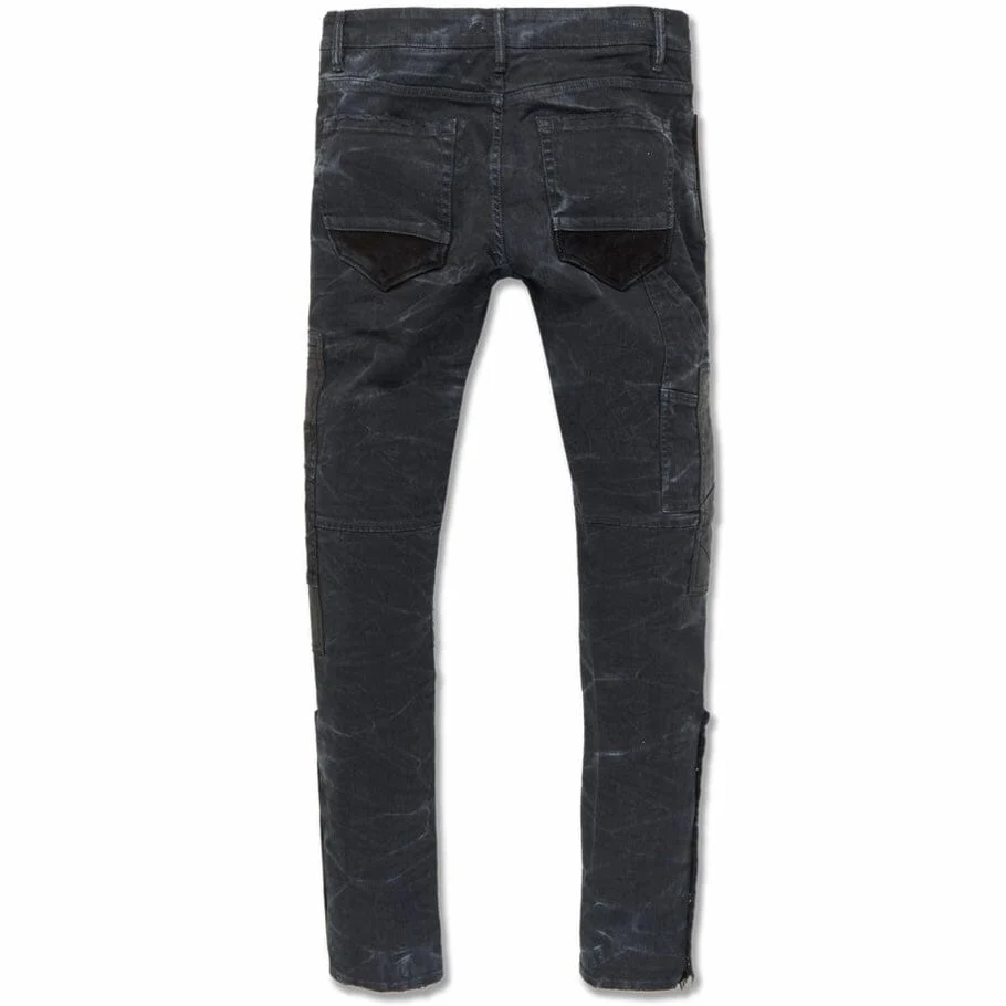 Jordan Craig Ross Patchwork Jeans (Black Out) 5643M - Image 5