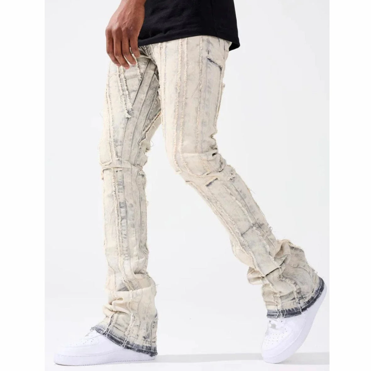 Jordan Craig Ross Stacked Brazen Denim (Bone White) JRF1107 - Image 2