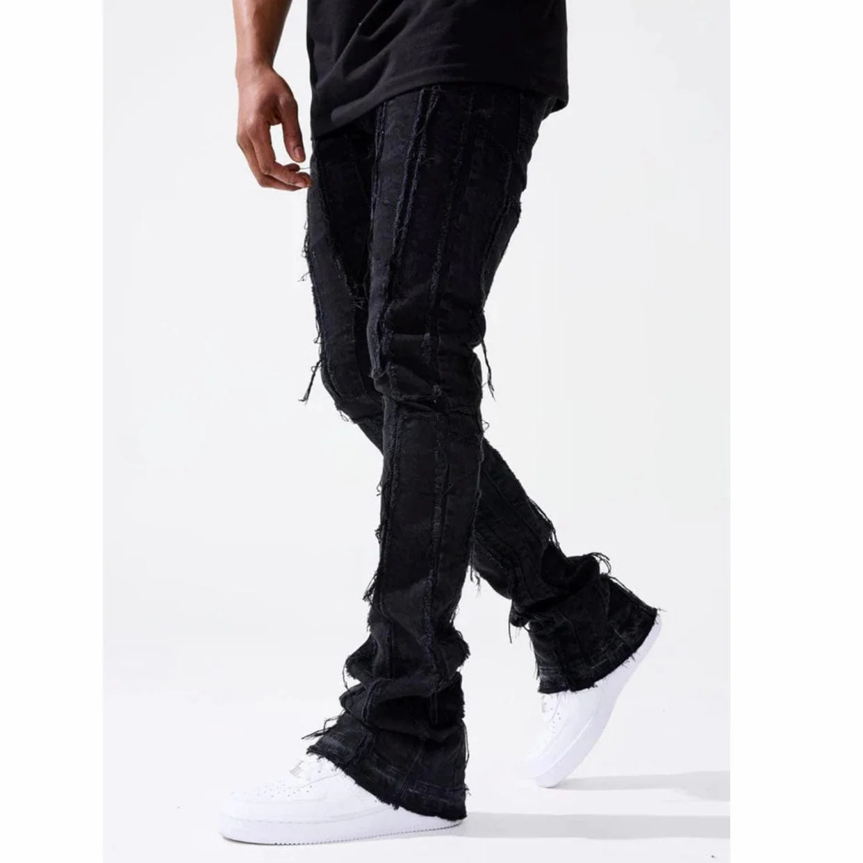 Jordan Craig Ross Stacked Brazen Denim (Jet Black) JRF1107 - Image 2