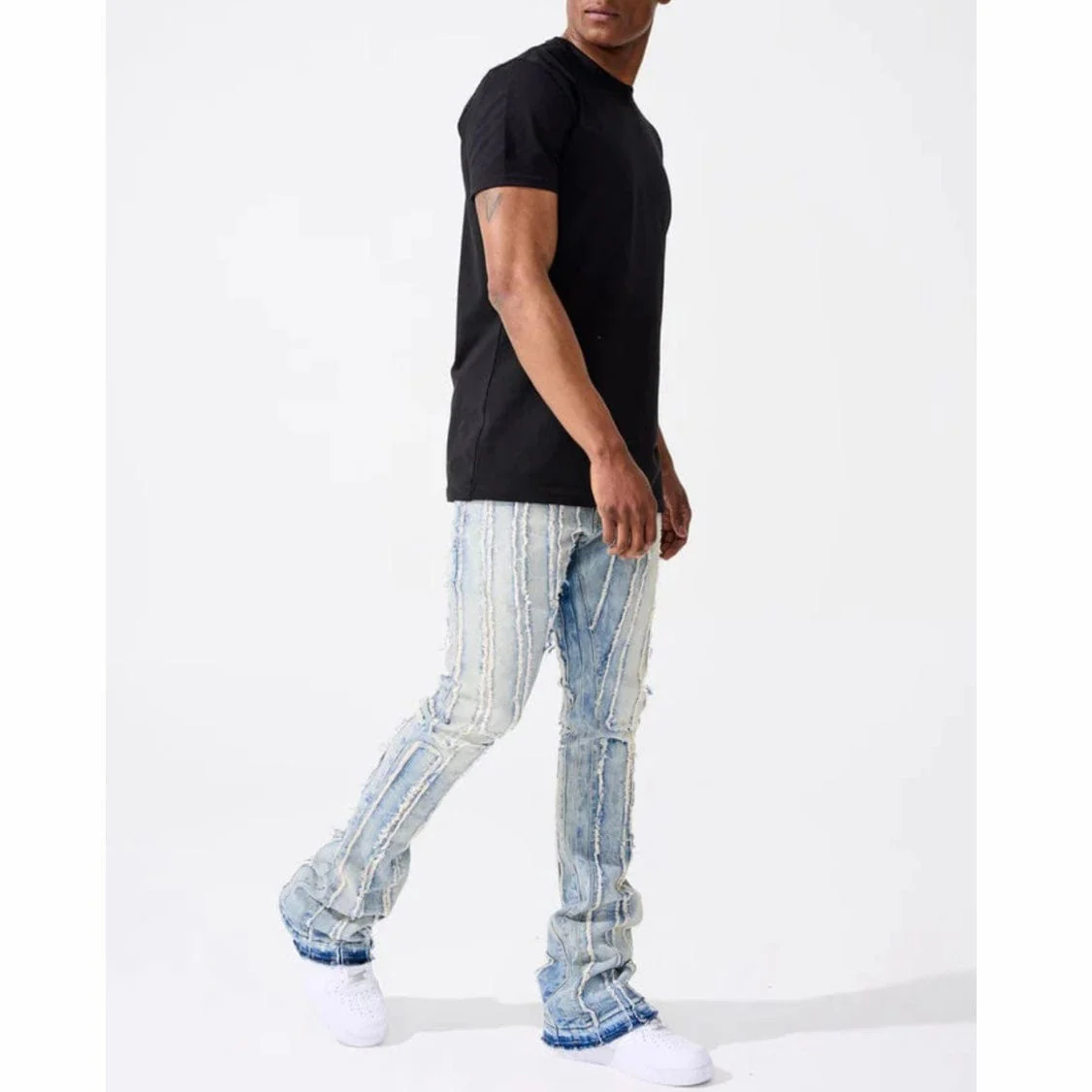 Jordan Craig Ross Stacked Brazen Denim (Lager) JRF1107 - Image 3