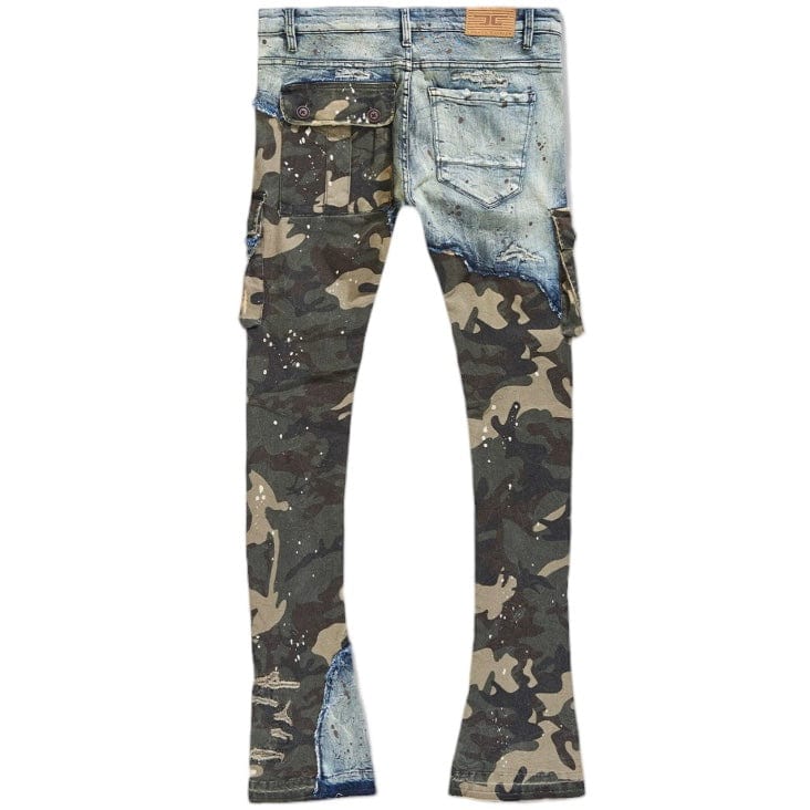 Jordan Craig Ross Stacked Platoon Denim (Woodland) JRF1142C - Image 2