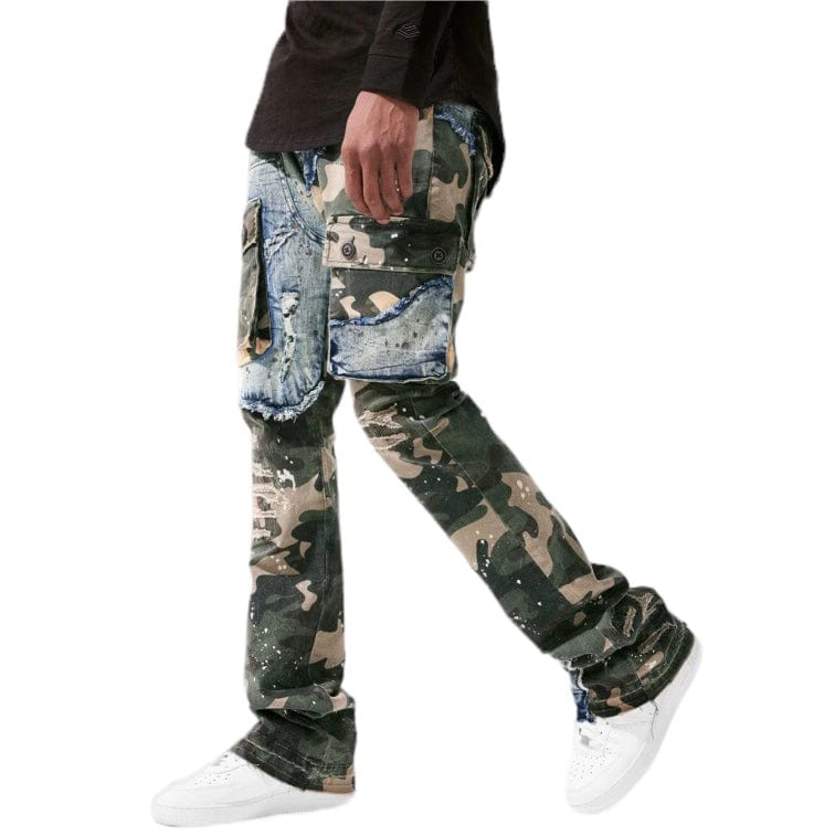 Jordan Craig Ross Stacked Platoon Denim (Woodland) JRF1142C - Image 4